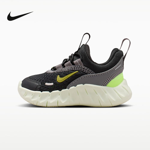 耐克婴童轻便透气运动鞋夏新款男女童网面NIKE FREE RIDE IQ5810