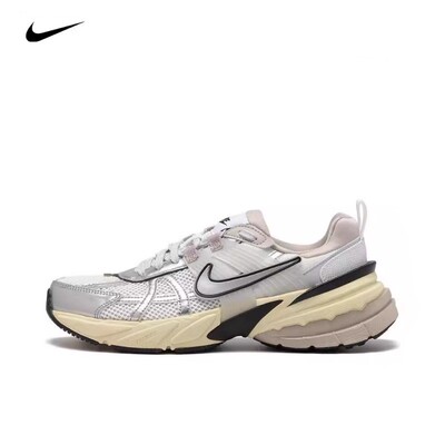 Nike耐克女鞋V2KRUN复古跑步鞋缓震百搭运动老爹鞋FD0736-100