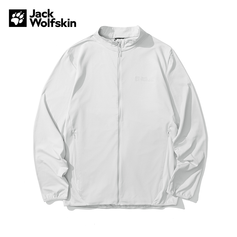 Jack Wolfskin狼爪秋冬新款户外男士高弹轻量舒适抓绒衣A60215A