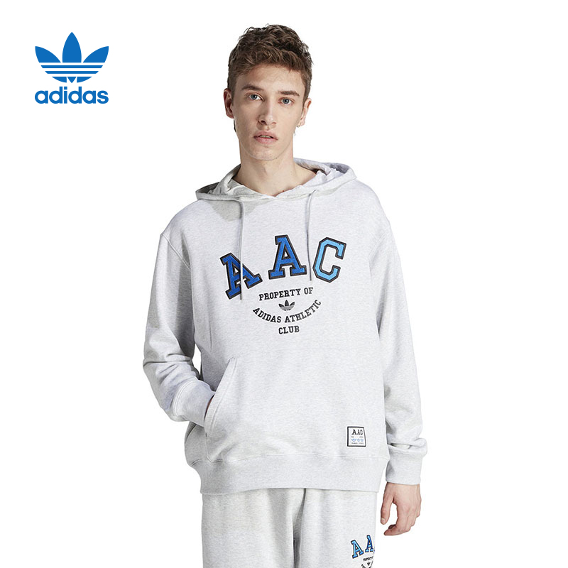 Adidas阿迪达斯HACK AAC冬男款运动休闲舒适连帽卫衣套头衫IM4577 运动服/休闲服装 运动卫衣/套头衫 原图主图