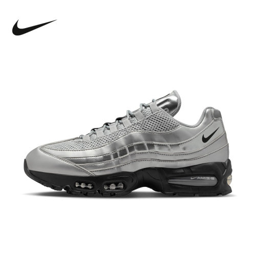 Nike耐克男鞋Air Max 95银灰复古老爹鞋气垫运动跑步鞋IB6830-002