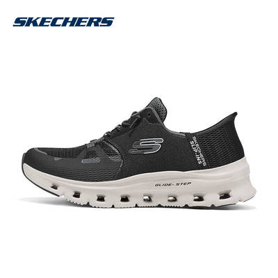Skechers斯凯奇女士舒适透气百搭闪穿休闲运动鞋 150420W/BKCC