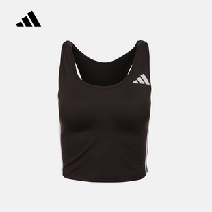 adidas阿迪达斯紧身带胸垫健身服背心2026春女运动内衣 KQ5247