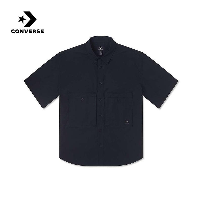 匡威（Converse）2024夏男梭织短袖衬衫 10026433-A01 运动服/休闲服装 运动POLO衫 原图主图