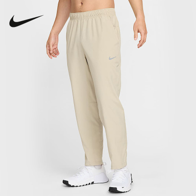Nike耐克长裤男夏新款速干训练宽松直筒运动裤透气裤子FB7491-251