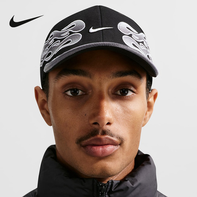 NIKE耐克棒球帽男女同款2026春季新款运动鸭舌帽 IH9258-010