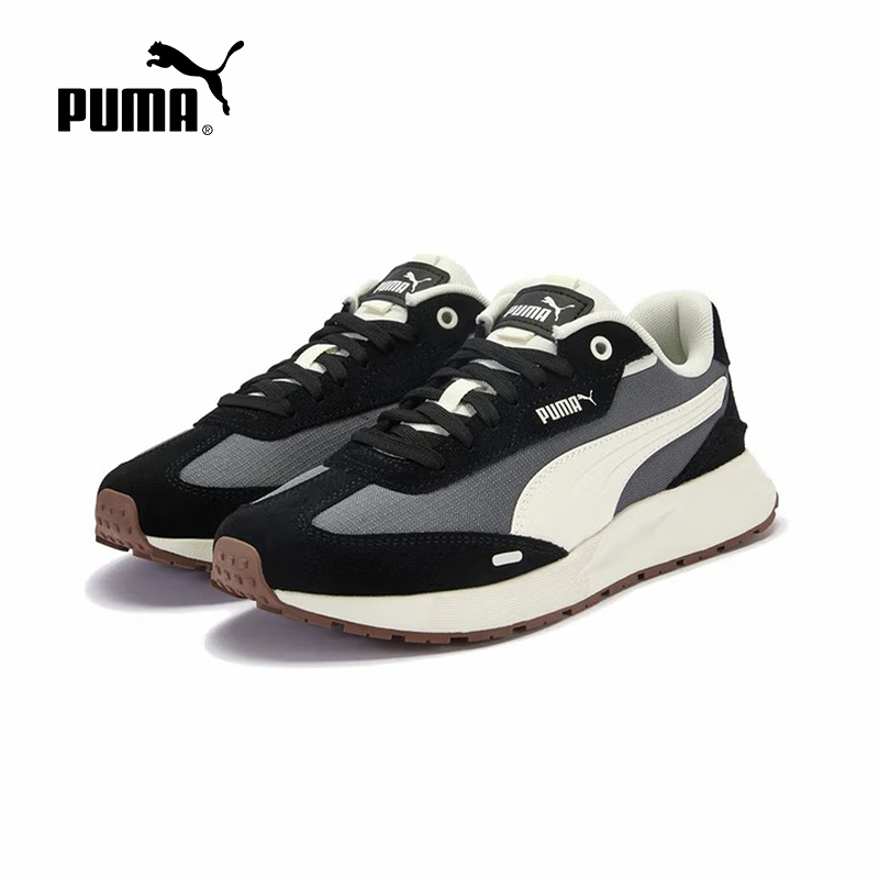 PUMA彪马复古拼接色休闲鞋2025秋RUNTAMED男女低帮鞋 406019-06