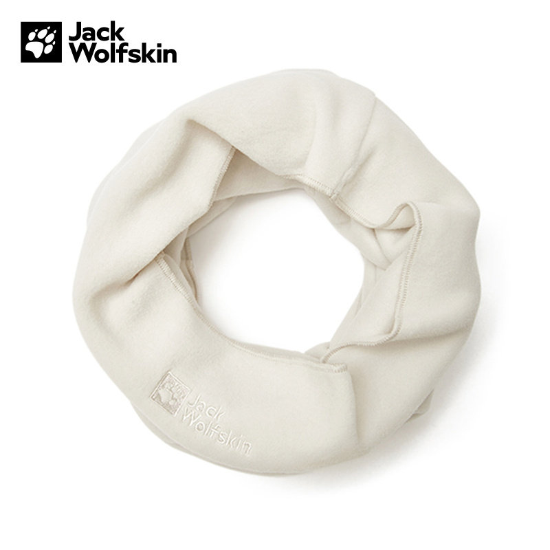 JackWolfskin狼爪围巾男女款25秋冬户外运动抓绒骑行脖套 1910292