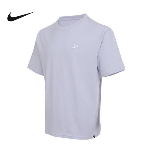 Nike耐克短袖男夏季新款宽松透气刺绣棉质圆领运动T恤FV0376-057