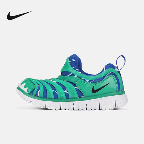 NIKE耐克男女小童DYNAMO FREE LILS毛毛虫一脚蹬休闲鞋IO1625-300