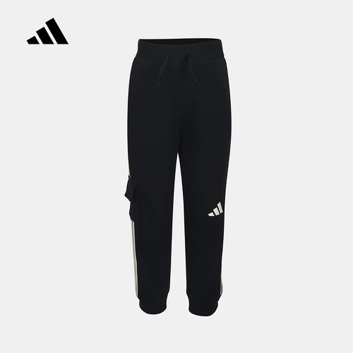 adidas阿迪达斯运动裤秋男小童LK KN PANTS运动休闲长裤 KY5009