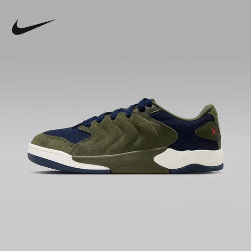 Nike耐克男鞋JORDAN SESSION橄榄绿低帮复古板鞋运动鞋IB3731-301
