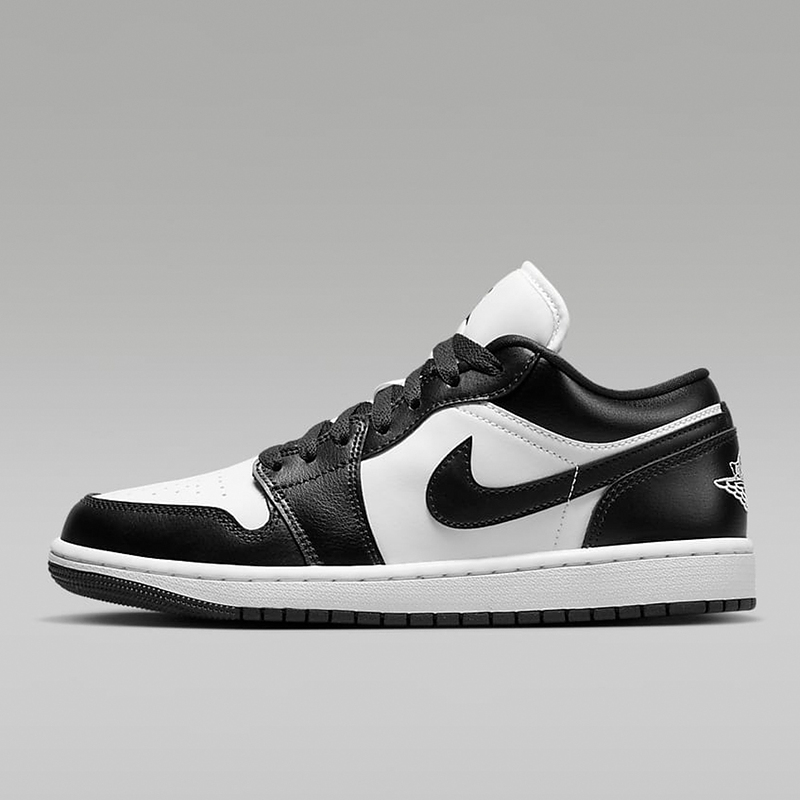 NIKE女鞋AirJordan1AJ1黑白熊猫低帮复古板鞋篮球鞋DC0774-101
