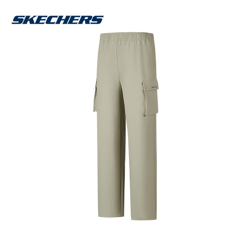 Skechers斯凯奇2025秋新款女长裤舒适运动休闲裤 P325W007/027B