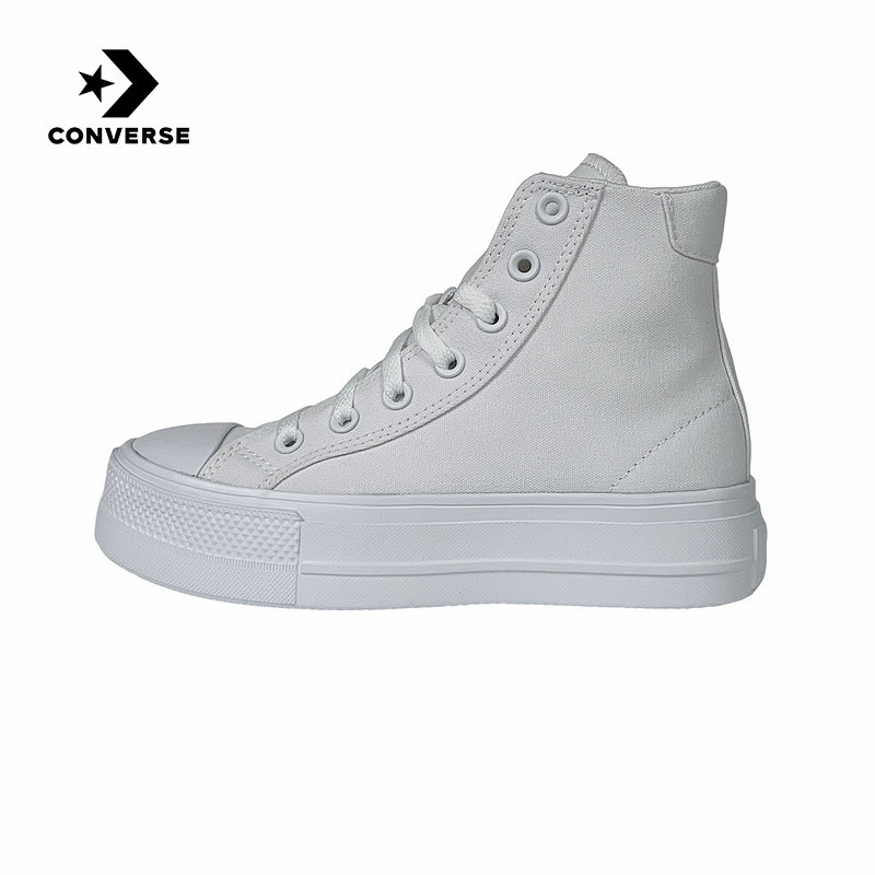Converse匡威26春女子高帮帆布鞋厚底增高运动鞋休闲板鞋 A19293C,运动鞋new,帆布鞋,淘宝优惠券,粉丝福利购,淘宝优惠卷
