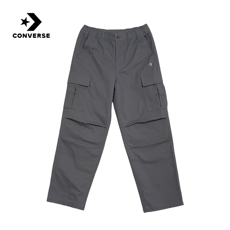 Converse匡威25冬男多口袋工装风伞兵裤直筒裤梭织长裤MCJ122-GFY