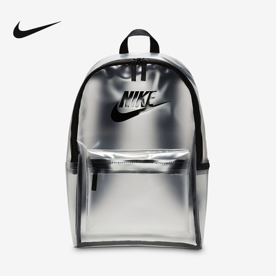 NIKE耐克男女包双肩背包2025新款复古金属银灰色运动包HV8920-908