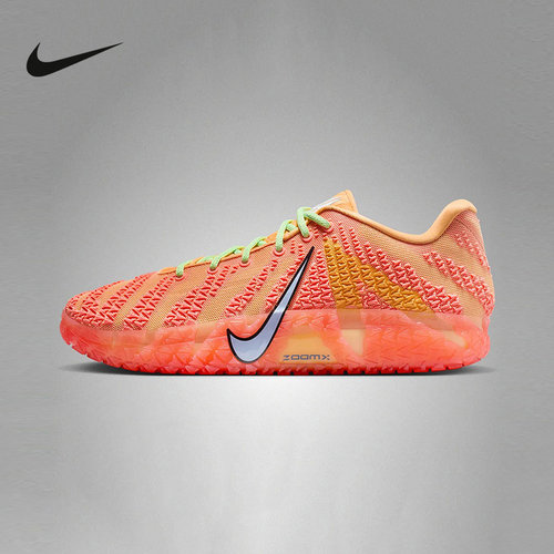 Nike耐克男鞋新款Ja 3莫兰特3代橘橙色低帮实战篮球鞋HF2794-201