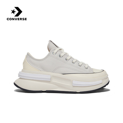 Converse匡威男女鞋2025夏季CHUCK TAYLOR夹心厚底帆布鞋 A12590C