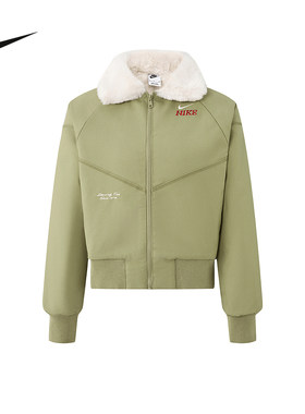 Nike耐克女棉服马年限定脱缰系列新年人造毛皮里料夹克IQ3823-276