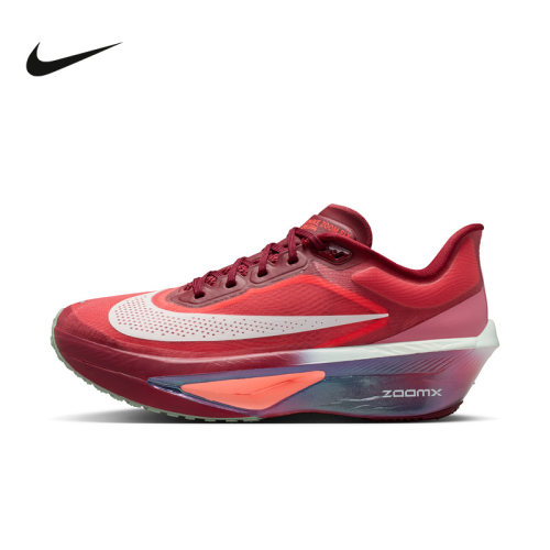 NIKE耐克女鞋红色ZOOM FLY 6专业运动鞋公路竞速跑步鞋IR2313-600