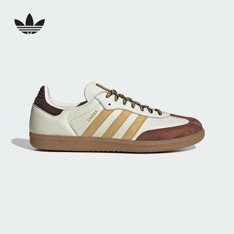 adidas阿迪达斯三叶草T头鞋2025秋男女SAMBA OG德训鞋板鞋KI8887