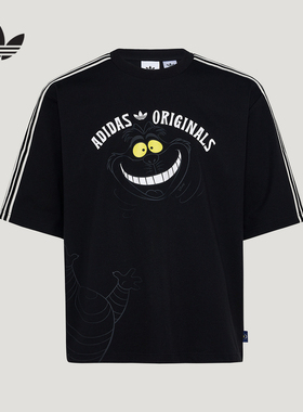 adidas三叶草阿迪达斯半袖2026夏迪士尼联名款运动短袖T恤 KX5312