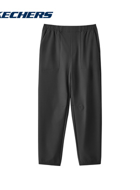 Skechers斯凯奇冬季男款长裤宽松运动休闲裤 L424M030-0018