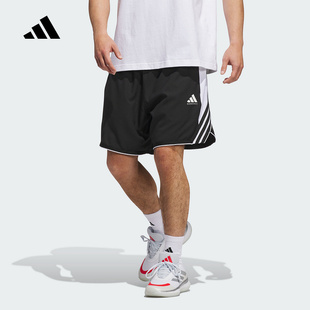 阿迪达斯 新款 2025秋男梭织短裤 JX6381 adidas