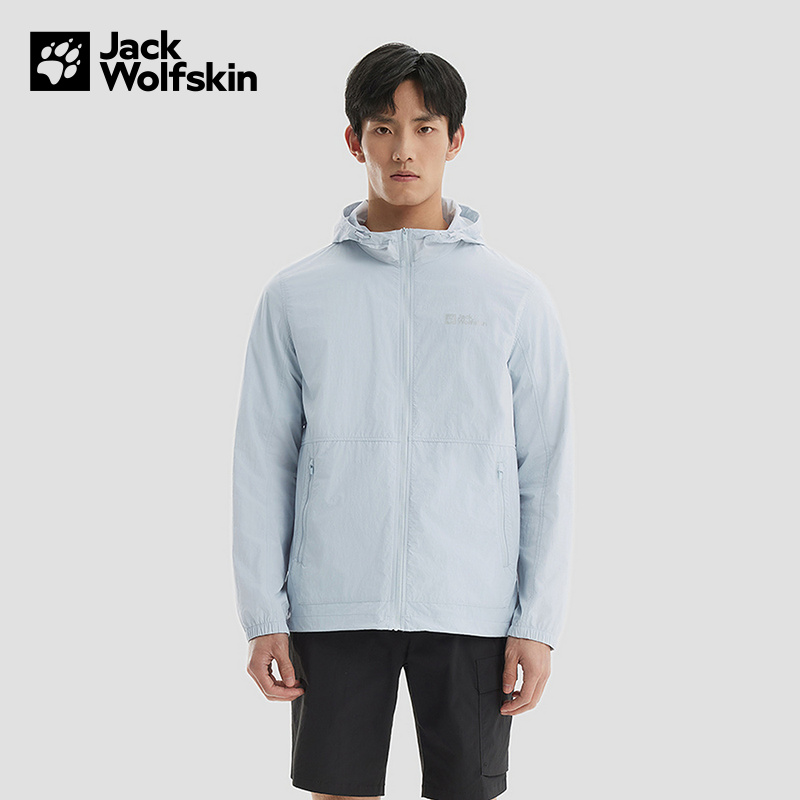 JACKWOLFSKIN(狼爪)|（新款）S/S男防晒服 5324111-1409