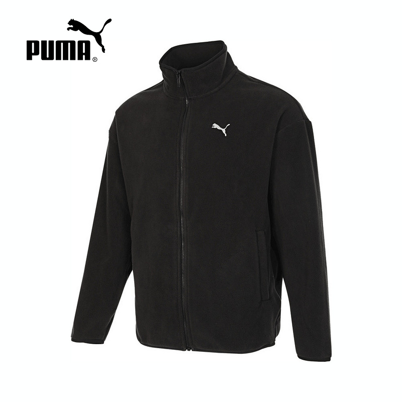 PUMA彪马男士羊羔绒外套百搭立领拉链摇粒绒休闲夹克外套 686093