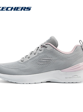 Skechers斯凯奇女子跑步鞋透气轻量舒适休闲运动鞋 150154/LGPK