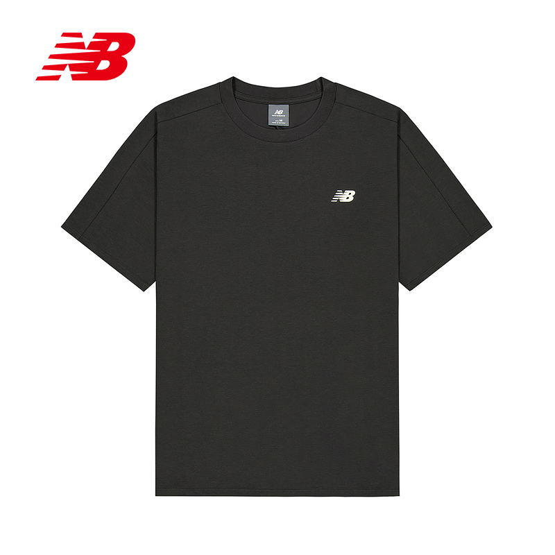 New Balance|（新款）2025夏男短袖T恤 NEF29691-DKG