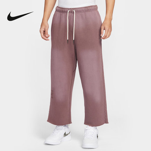 NIKE耐克男裤2026春新款宽松阔腿直筒裤运动裤针织长裤II3924-502