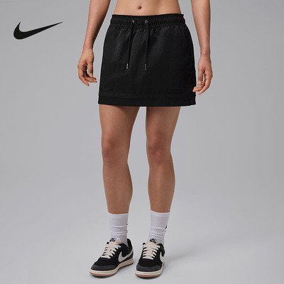 NIKE耐克女短裙2026夏新款运动裙休闲透气梭织半身裙子IF1134-010