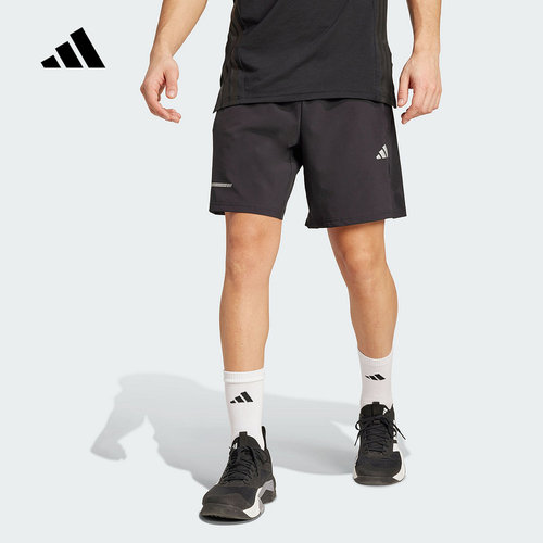 阿迪达斯 （adidas）|（新款）2025秋男梭织短裤 JM5439