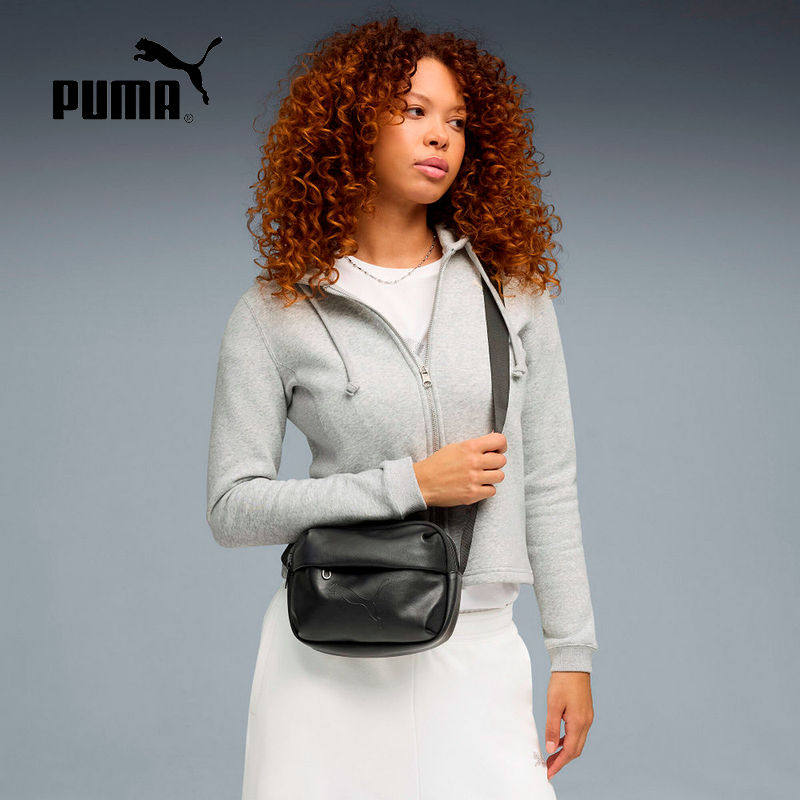 PUMA彪马复古PU斜挎包小巧轻便2026春休闲男女单肩包 092312-01,运动包/户外包/配件,挎包/拎包/休闲包,淘宝优惠券,粉丝福利购,淘宝优惠卷