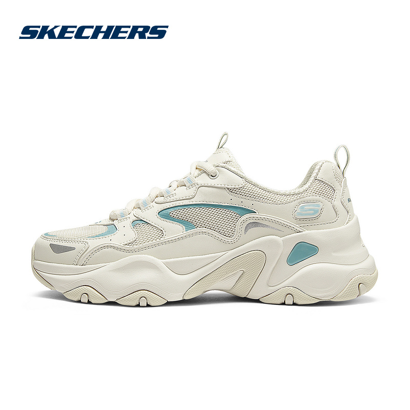 SKECHERS斯凯奇秋女休闲鞋织物面舒适透气运动鞋 150520-NTBL