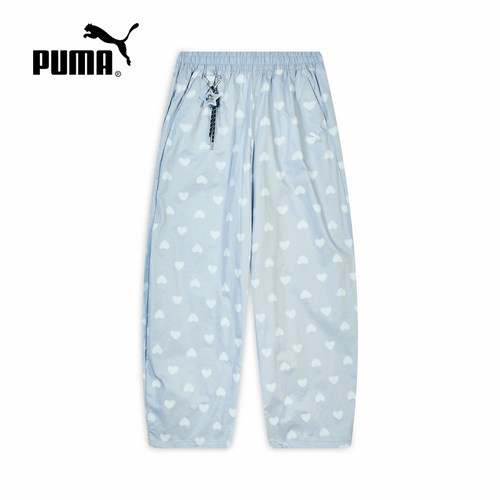 PUMA彪马飞天小女警联名|宽松爱心阔腿长裤女新款春季 638521