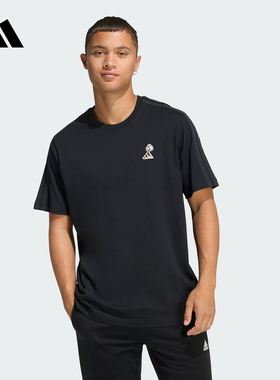 adidas阿迪达斯半袖2026新款夏男运动休闲圆领上衣短袖T恤 KB4847