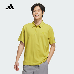 adidas阿迪达斯男子POLO衫 JL6045 凉感速干透气翻领短袖 POLO衫