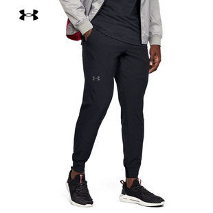 001 弹性轻盈1352027 安德玛UA Woven男子灵活舒适训练运动长裤