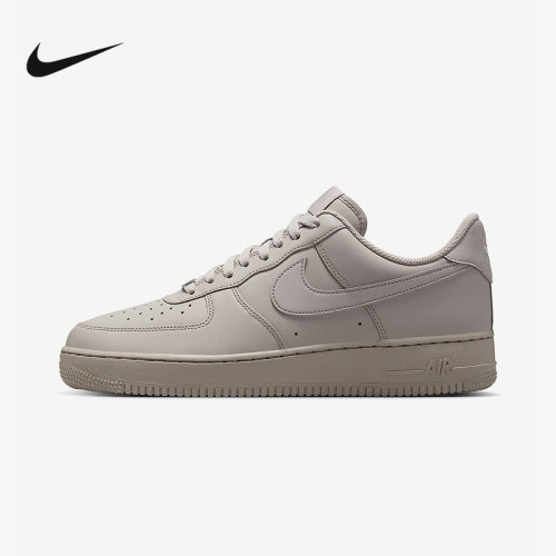 Nike耐克男鞋空军一号运动鞋AF1灰色低帮复古休闲板鞋IH1698-001