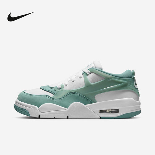 nike耐克女鞋AIR JORDAN 4RM AJ4白绿复古休闲鞋篮球鞋FQ7940-138