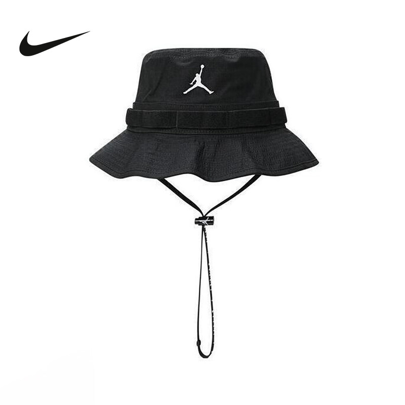 nike耐克2025夏季男女运动户外宽檐休闲渔夫帽帽子 HM5753-010