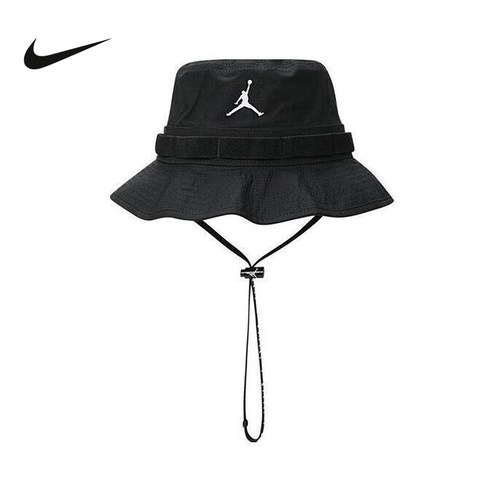 nike耐克2025夏季男女运动户外宽檐休闲渔夫帽帽子 HM5753-010