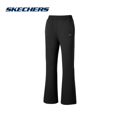 Skechers斯凯奇25冬新款女子运动裤舒适休闲长裤P425W179-0018