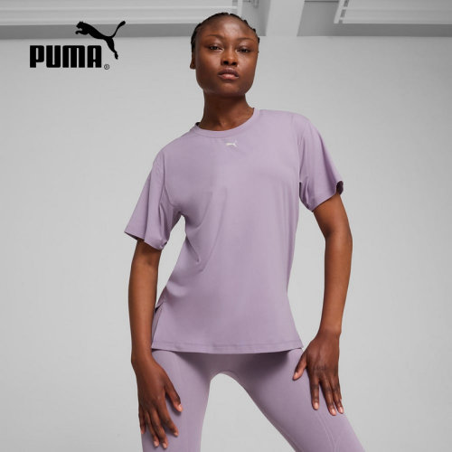 PUMA彪马跑步健身速干衣半袖2025秋新款女运动短袖T恤525776-30