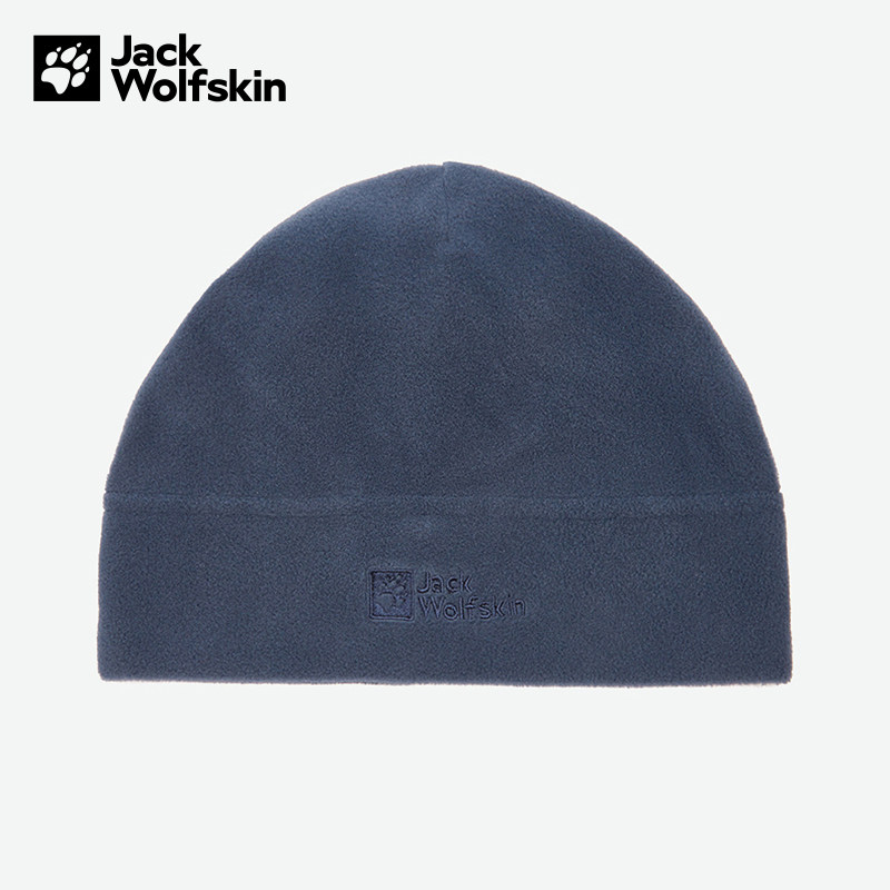JackWolfskin狼爪抓绒帽男女款25秋冬户外骑行保暖运动帽1909852