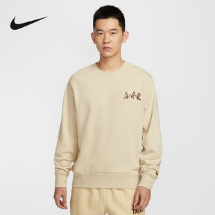 上衣IB1496 针织毛圈休闲套头衫 229 新款 NIKE耐克男子卫衣2025春季